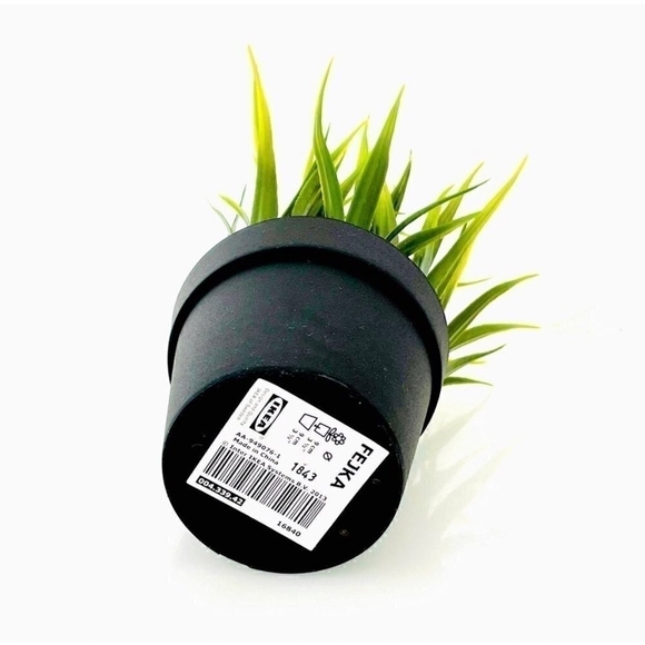 New 2x IKEA Fejka Artificial Potted Wheat Grass Plant Indoor/Outdoor 4" - Picture 5 of 5
